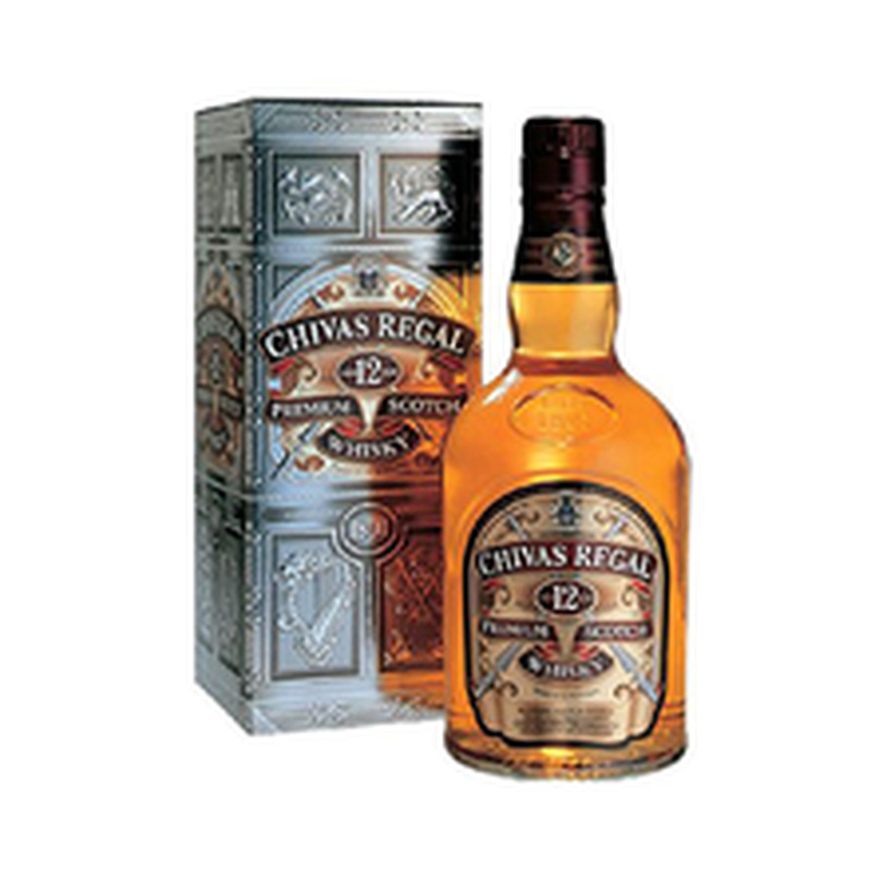 Viski CHIVAS REGAL 12YO Blended Scotch karbis, 50 cl