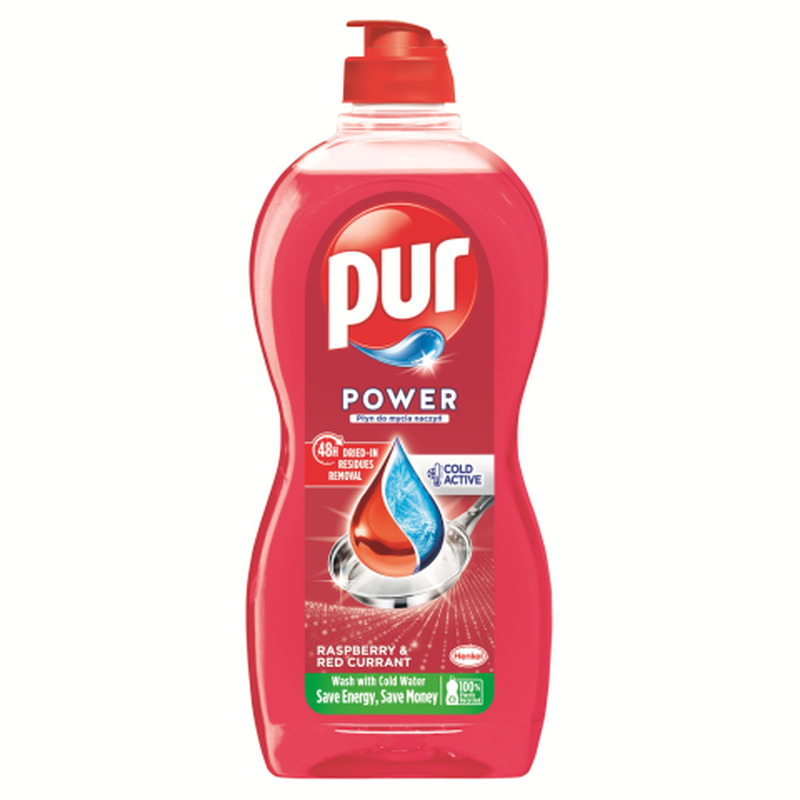 Nõudepesuvedelik Pur Power Raspberry 450ml