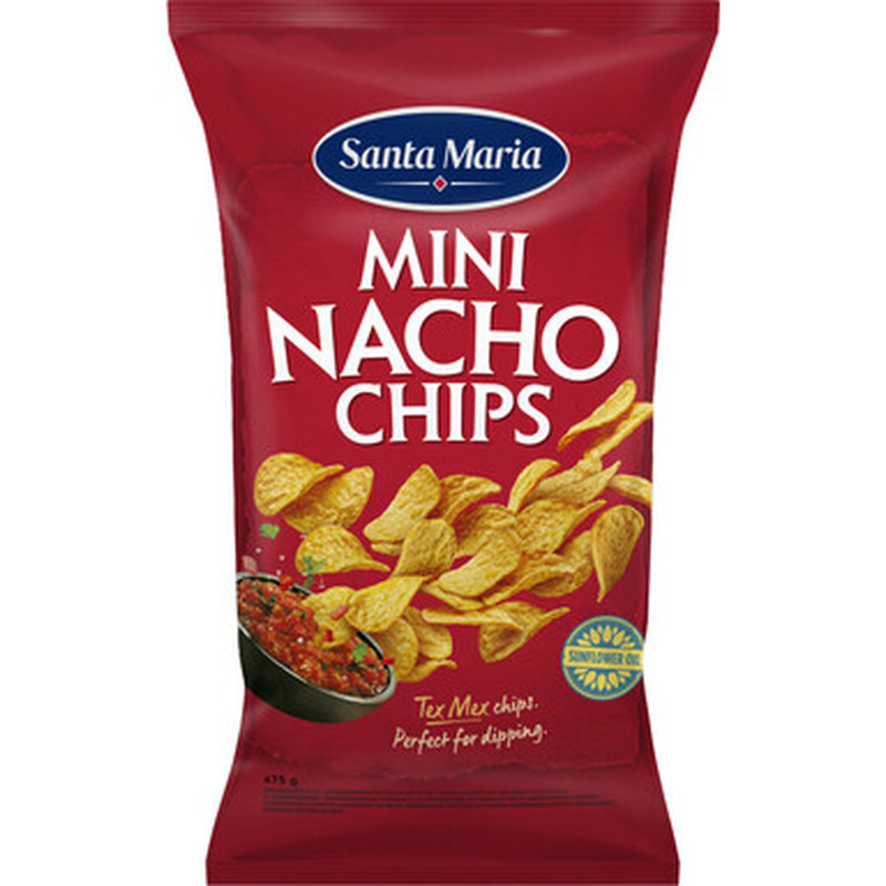 SM Tex-Mex Mini Nacho krõpsud 475g