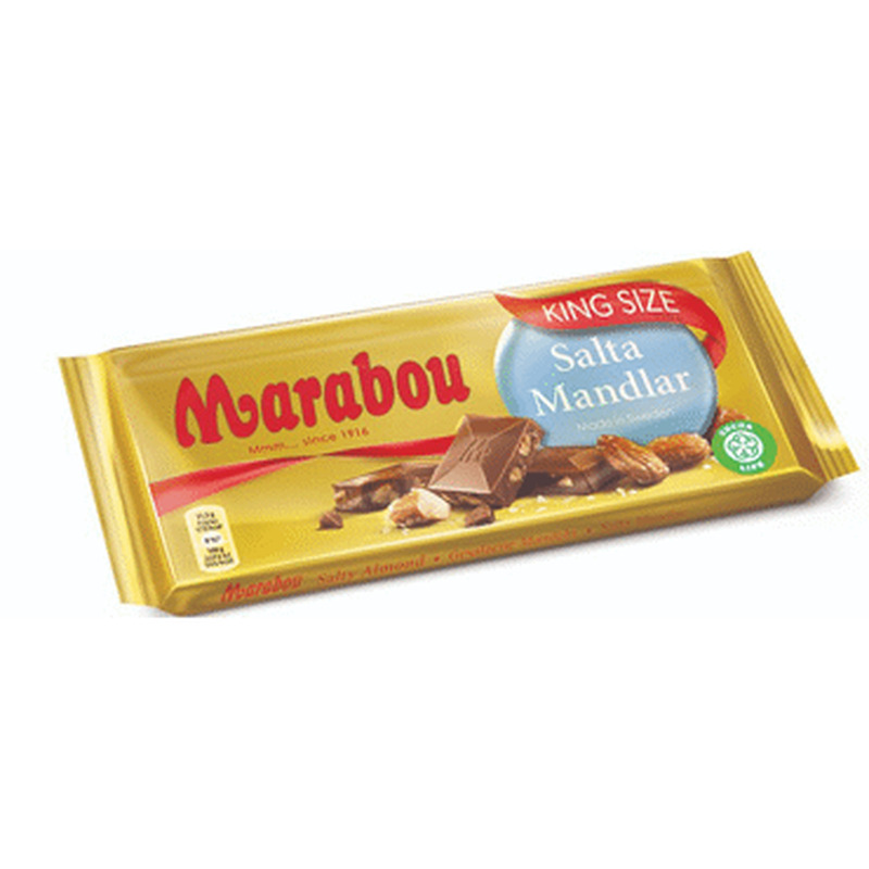 Piimašok. soola. mandlitega MARABOU 220g