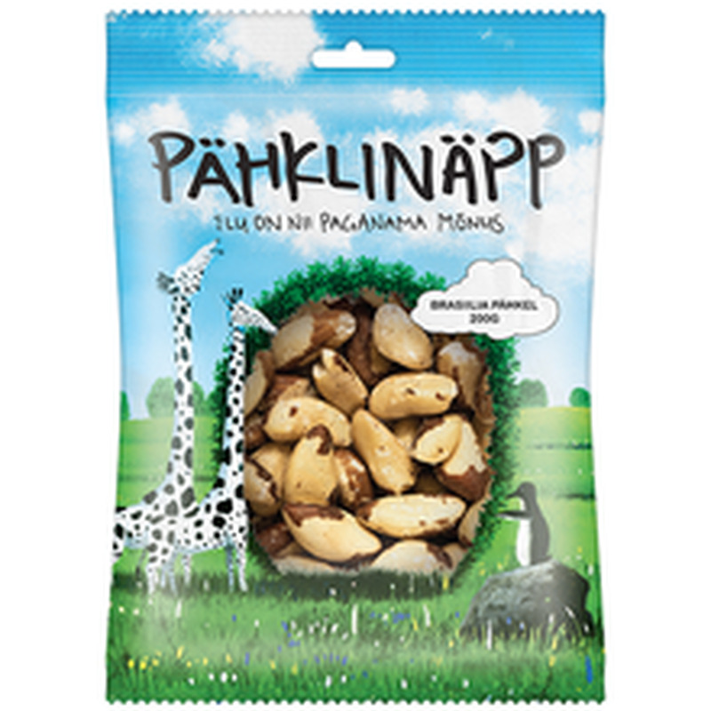 Brasiilia pähkel, PÄHKLINÄPP, 200 g