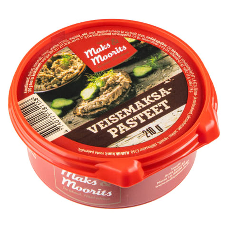 Veisemaksapasteet, MAKS&MOORTIS, 210 g