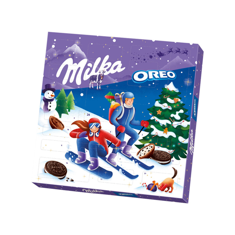 KAST 10 tk! Milka Oreo advendikalender 284g