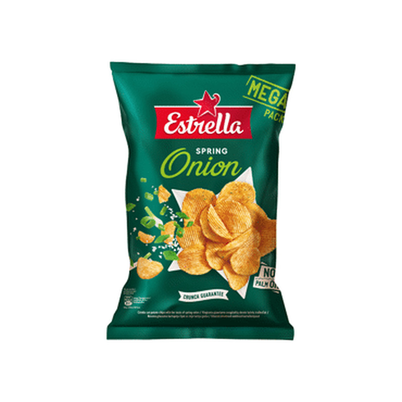 Kartulikrõps. sibulamaits. ESTRELLA 250g