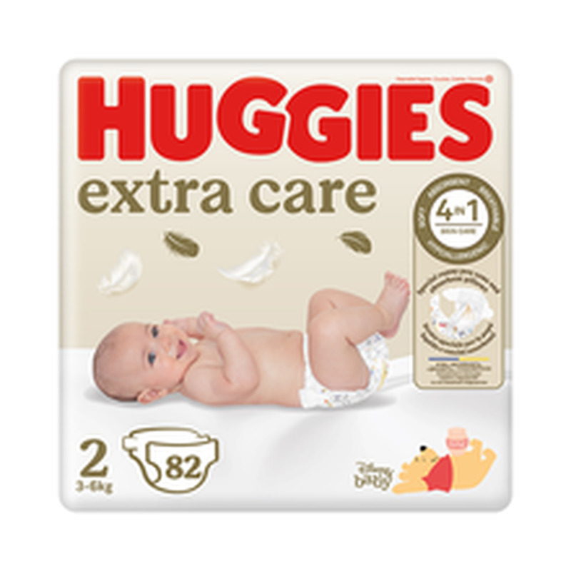 Mähkmed Elite Soft 2 4-6kg, HUGGIES, 2-4kg/82 tk