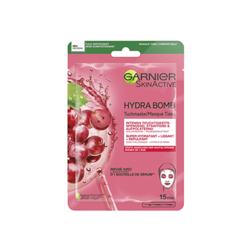 Kangasmask GARNIER Moisture&pinguldav