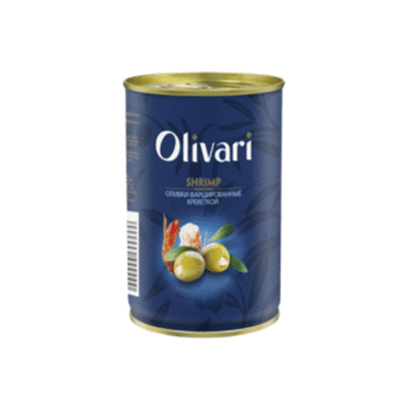 Oliivid täidis.krevettidega OLIVARI 300g