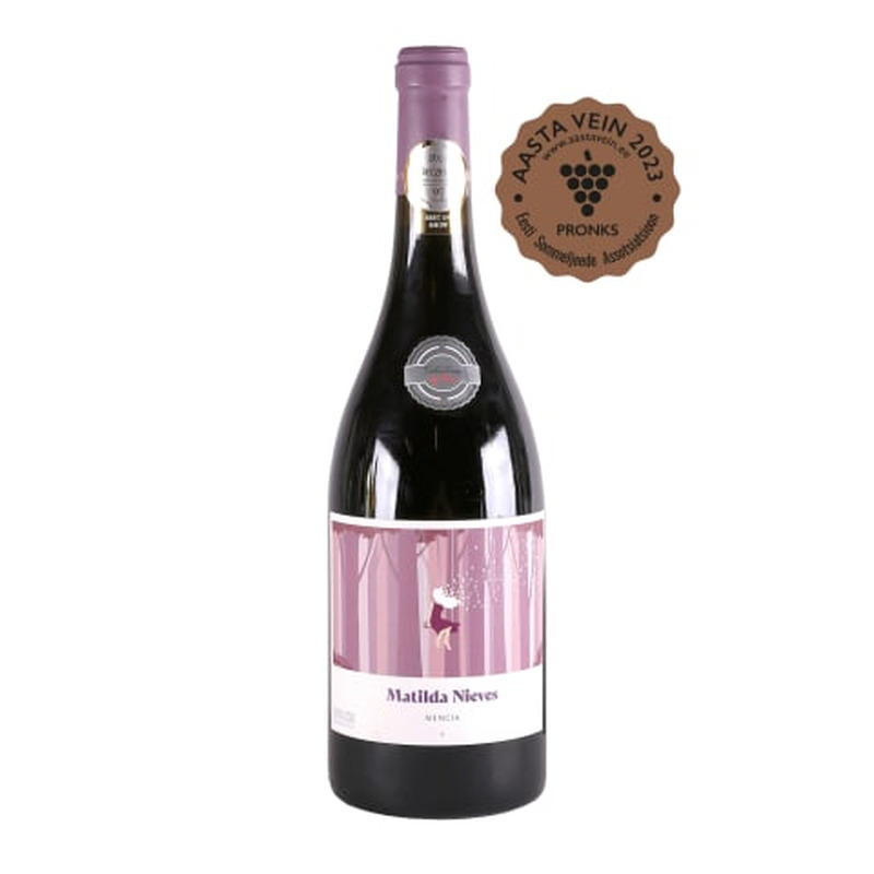 Kaitstud päritolunimetusega vein Matilda Nieves Mencia 13% 0,75l