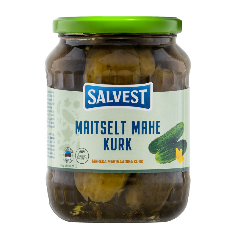 Maitselt mahe kurk, SALVEST, 675 g