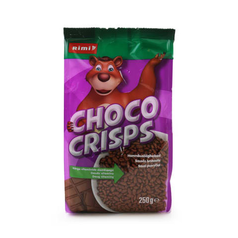 Paisutatud riis šokolaadis Rimi Chococrisps 250g