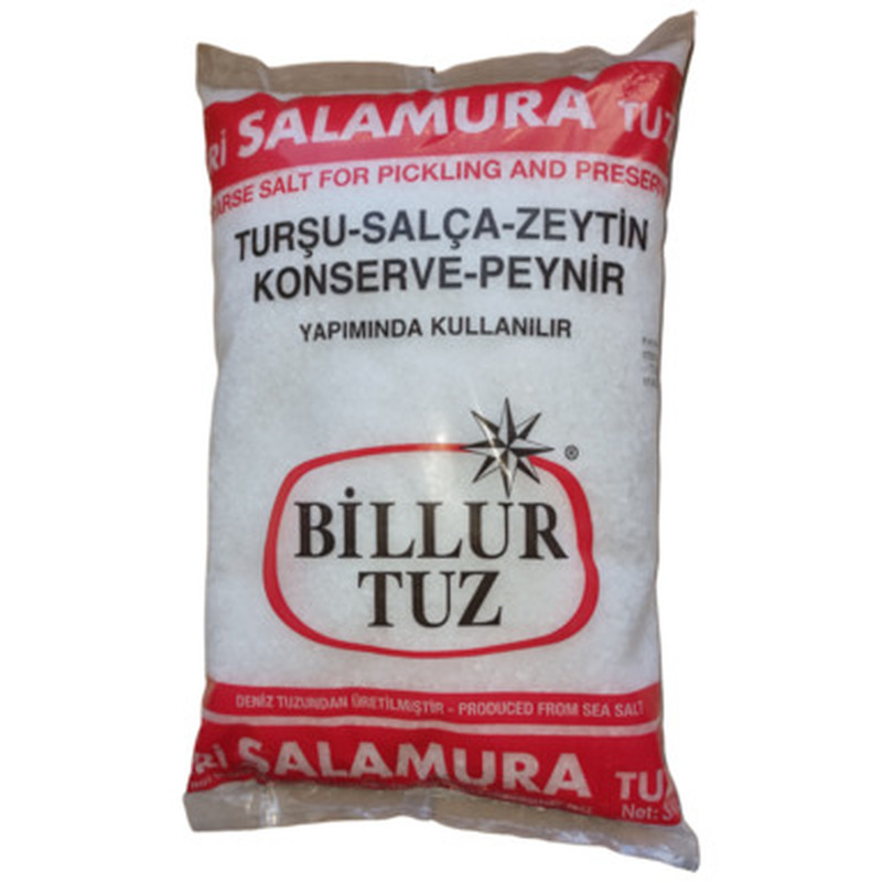 BILLUR TUZ Kuivatatud meresool 3kg