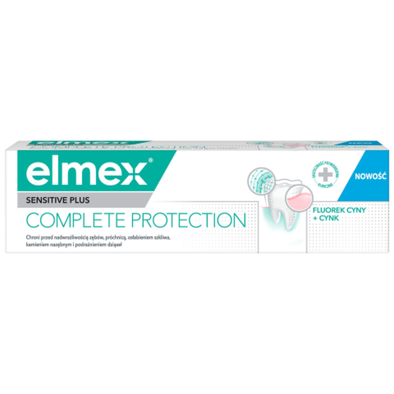 Hambapasta Sensitive Plus Complete Protection, ELMEX, 75 ml