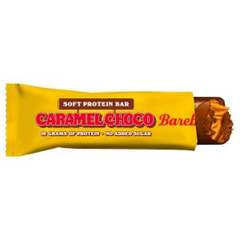 Soft Caramel Choco batoon, BAREBELLS, 55 g