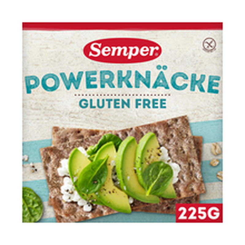 Semper gluteenivaba powernäkileib 225 g