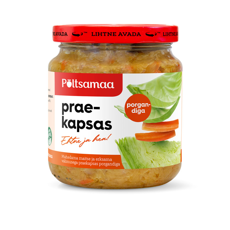 Praekapsas porgandiga, PÕLTSAMAA, 520 g