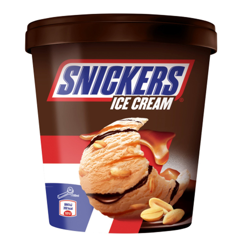 Jäätis Snickers 450ml/320g