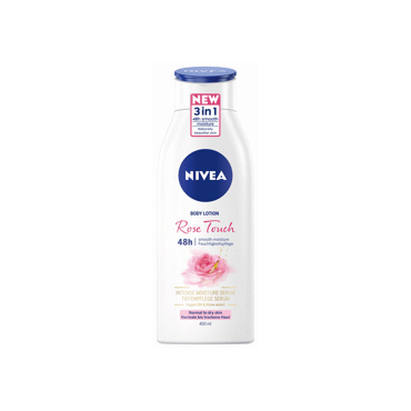 Ihupiim niisutav Rose Touch, NIVEA, 400 ml