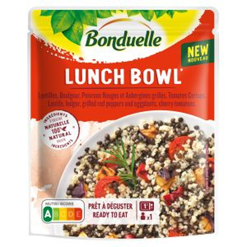 Eine bulguri ja köögiviljadega Lunch Bowl, BONDUELLE, 250 g