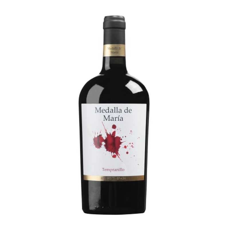 Kaitstud päritolunimetusega vein Medalla de Maria Tempranillo La Mancha 14%vol 0,75l