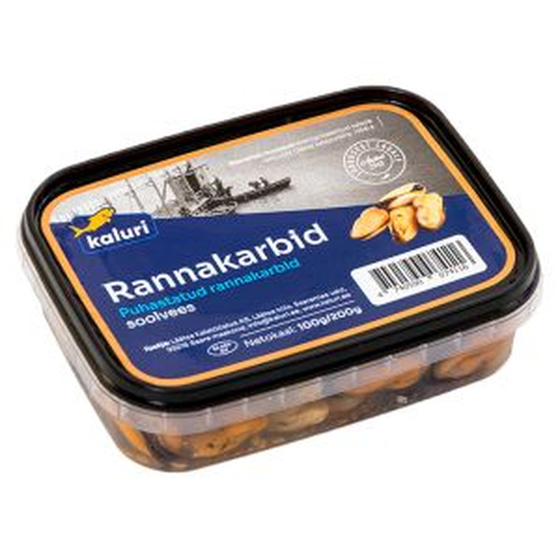 Kaluri Rannakarbid soolvees 100g/200g