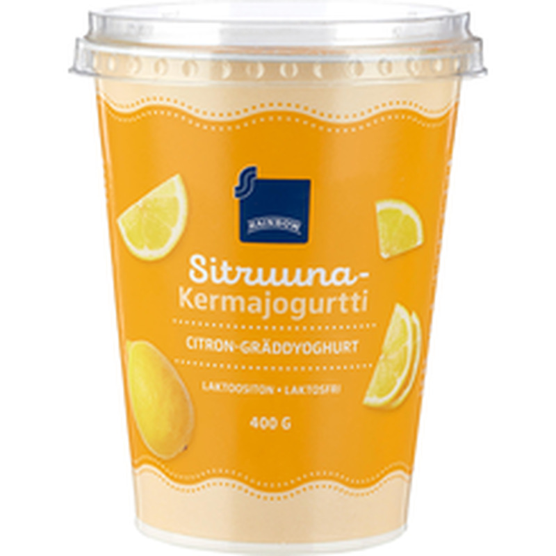 Rainbow sidruni-koorejogurt, laktoosivaba, 400g