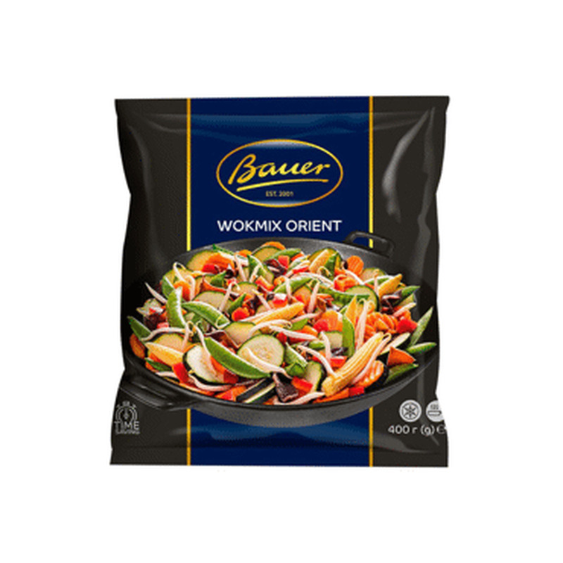 Külm.Wokmix Orient köög.segu BAUER,400g