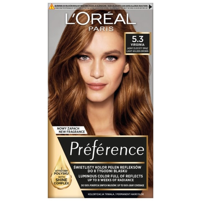 Püsivärv Loreal Preference 5.3 virgin