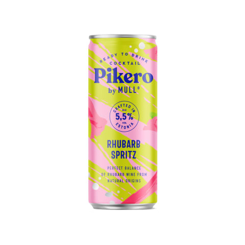 Muu alkohoolne jook Pikero Rhubarb Spritz 5,5%vol 0,25l purk