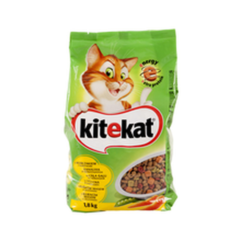 KITEKAT kuivtoit kanaliha ja köögiviljadega 1,8 kg