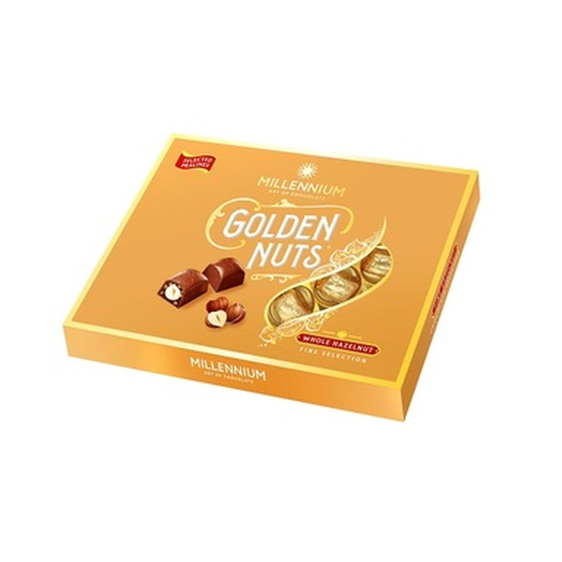 MILLENNIUM Kommikarp GOLDEN NUTS 130g