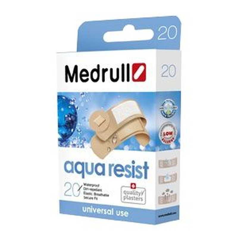 Medrull Aqua Resist plaaster 20tk universaane veekindel