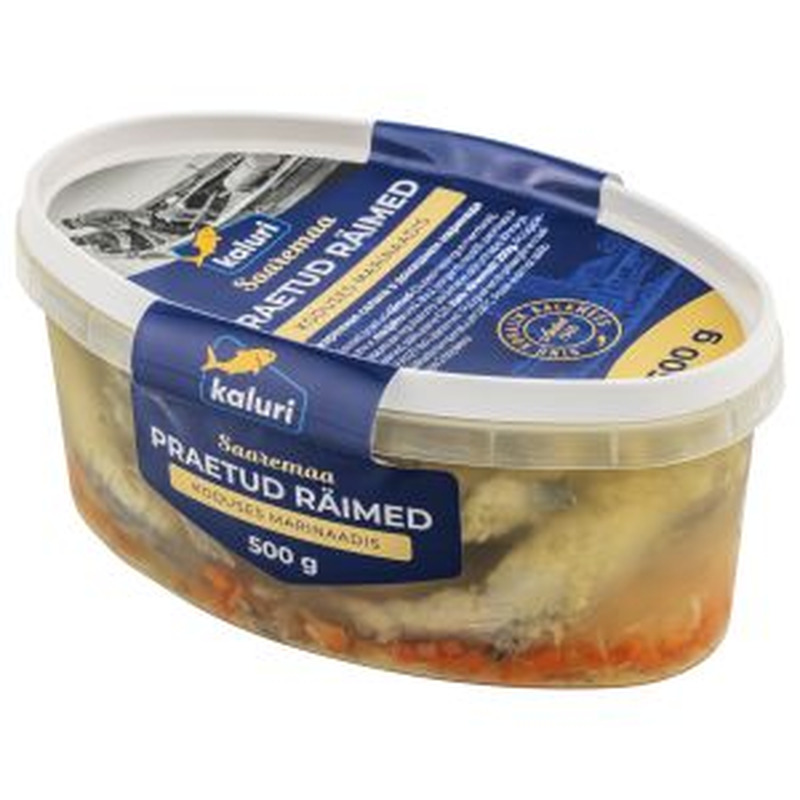 Praetud räimed koduses marinaadis, KALURI, 500 g