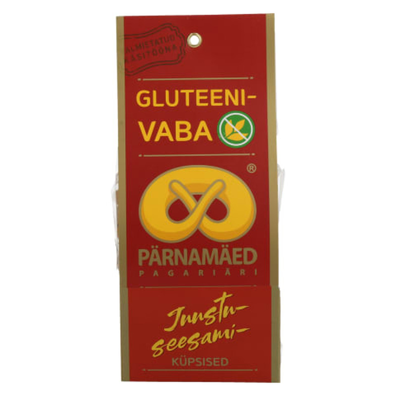 Gluteenivaba juustu-seesamiküpsis Pärnamäed 100g