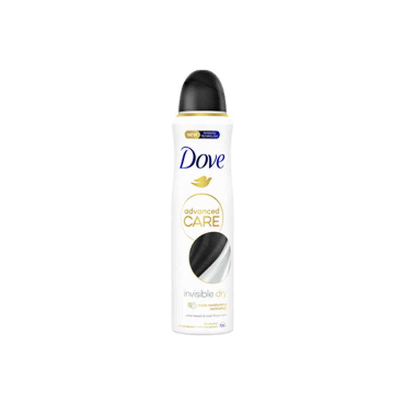 Deodorant Invisible Dry, NIVEA, 150 ml