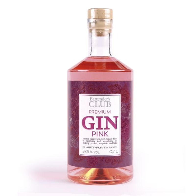 Gin Bartender's Premium Pink 37,5%vol 0,7l