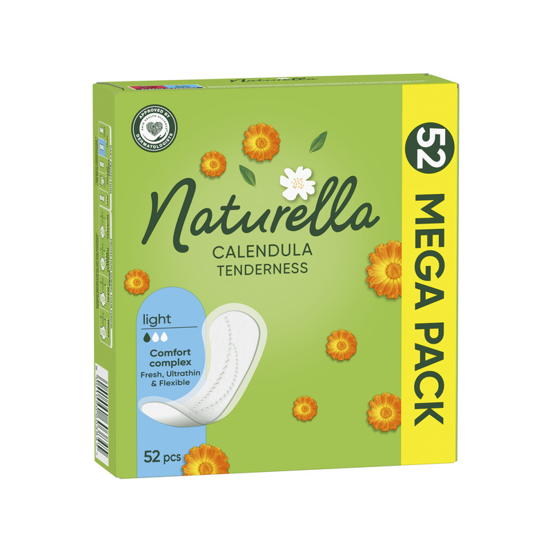 Naturella Light Calendula Tenderness Pesukaitsmed, 52 tk