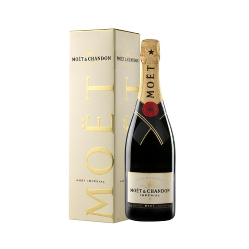 Kaitstud päritolunimetusega kvaliteetvahuvein Moet & Chandon Brut Imperial 0,75l karp