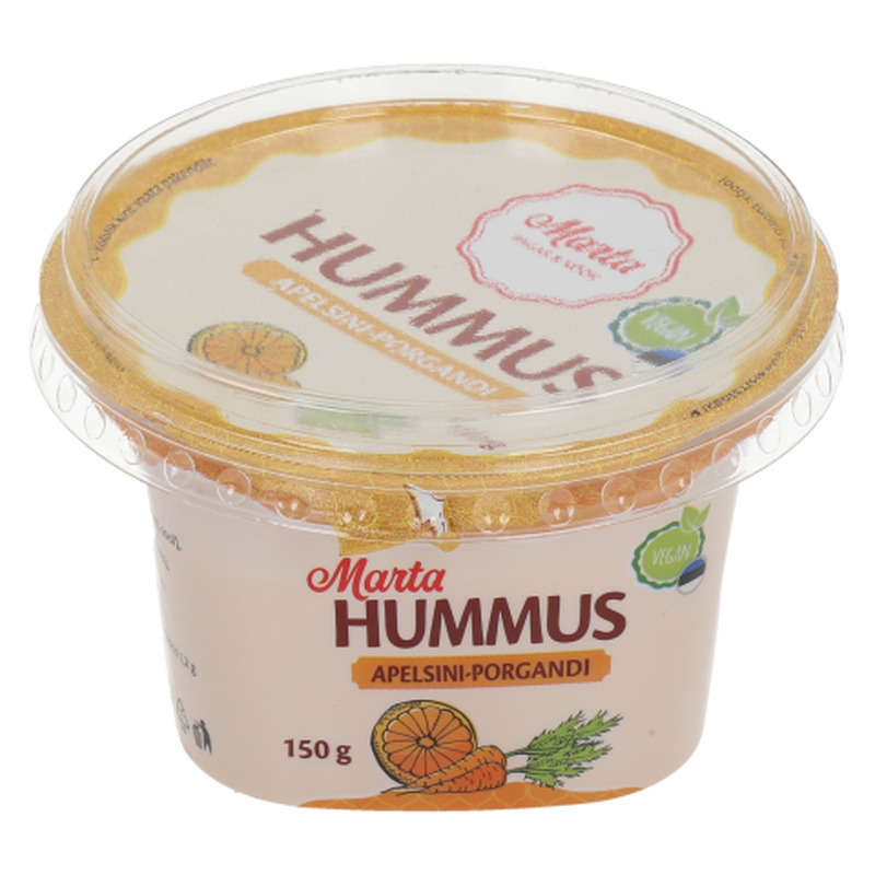 Apelsini-porgandi hummus, MARTA KULINAARIA, 150 g