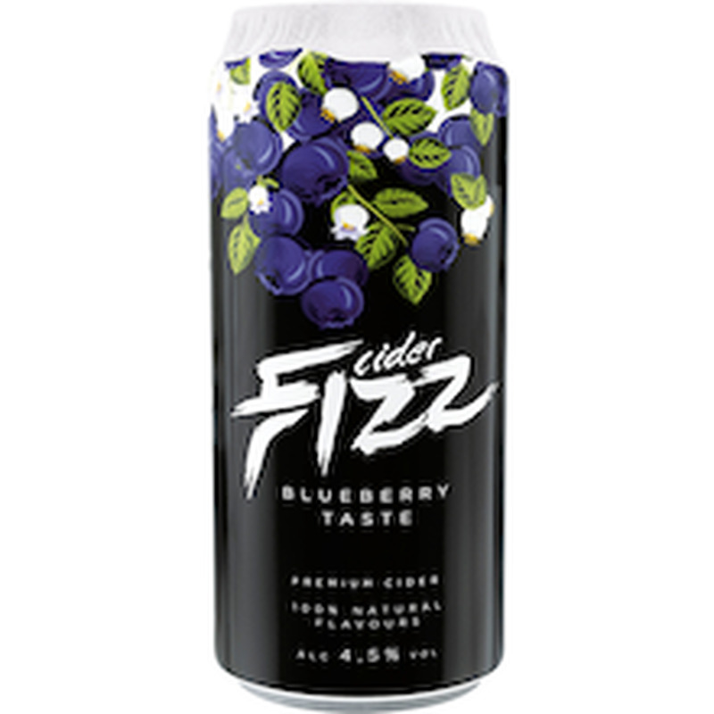 Siider Blueberry, FIZZ, 500 ml purk