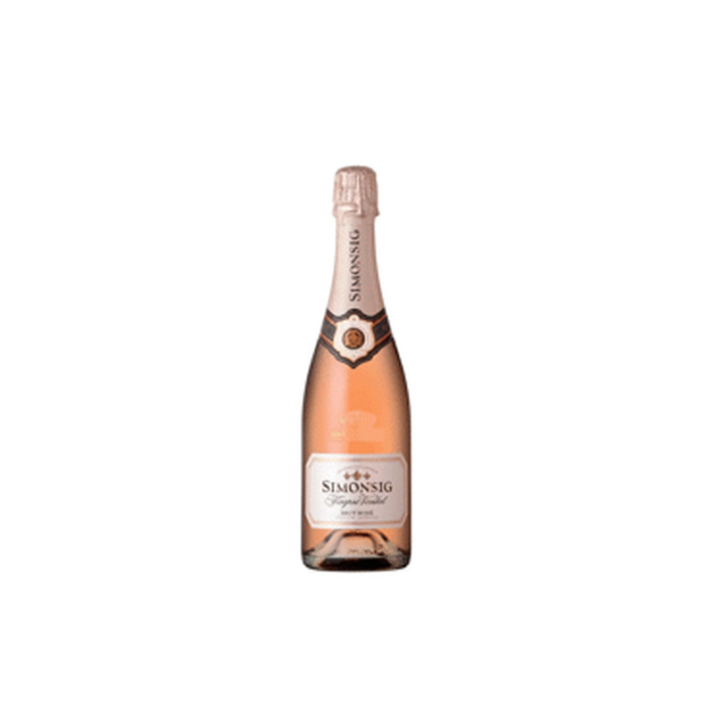 Vahuv .Simonsig Kaapse Vonkel Rose 750ml