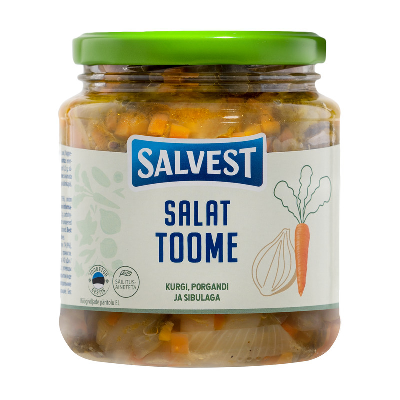 Salat Toome, SALVEST, 520 g