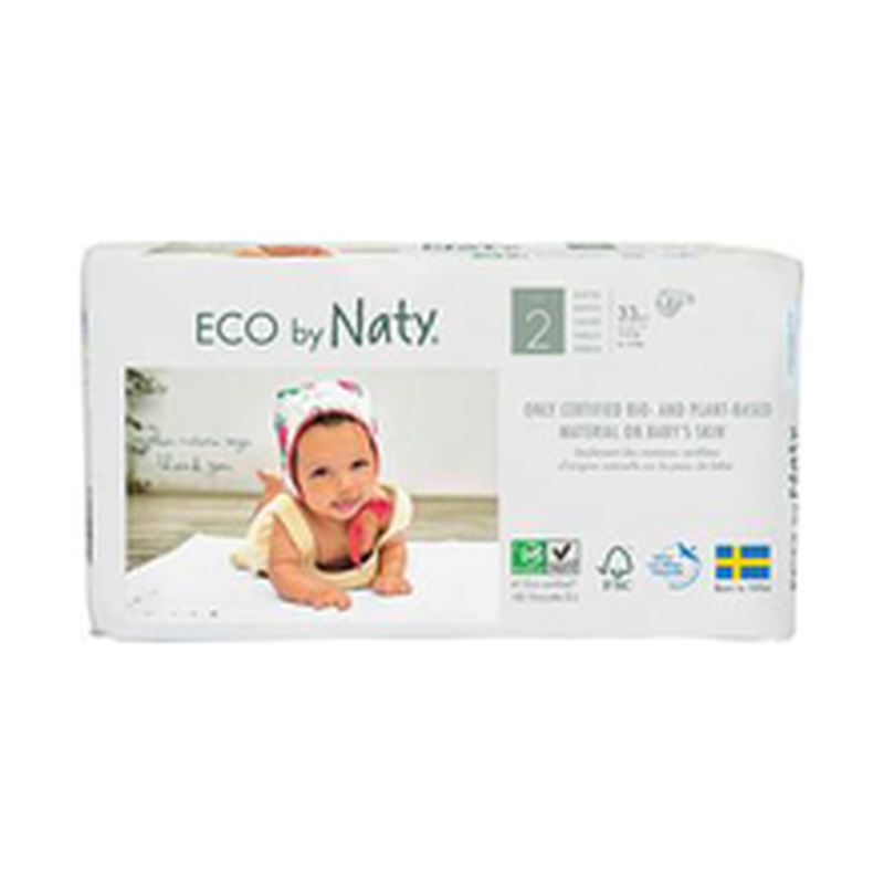 Naty Nature teipmähkmed Babycare Mini 2, 3-6 kg, 33 tk