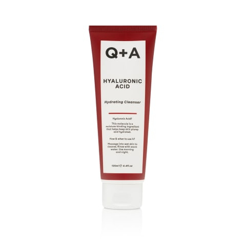 Näopuhastusvahend niisutav Q+A Hyaluronic Acid Hydrating Cleanser 125 ml