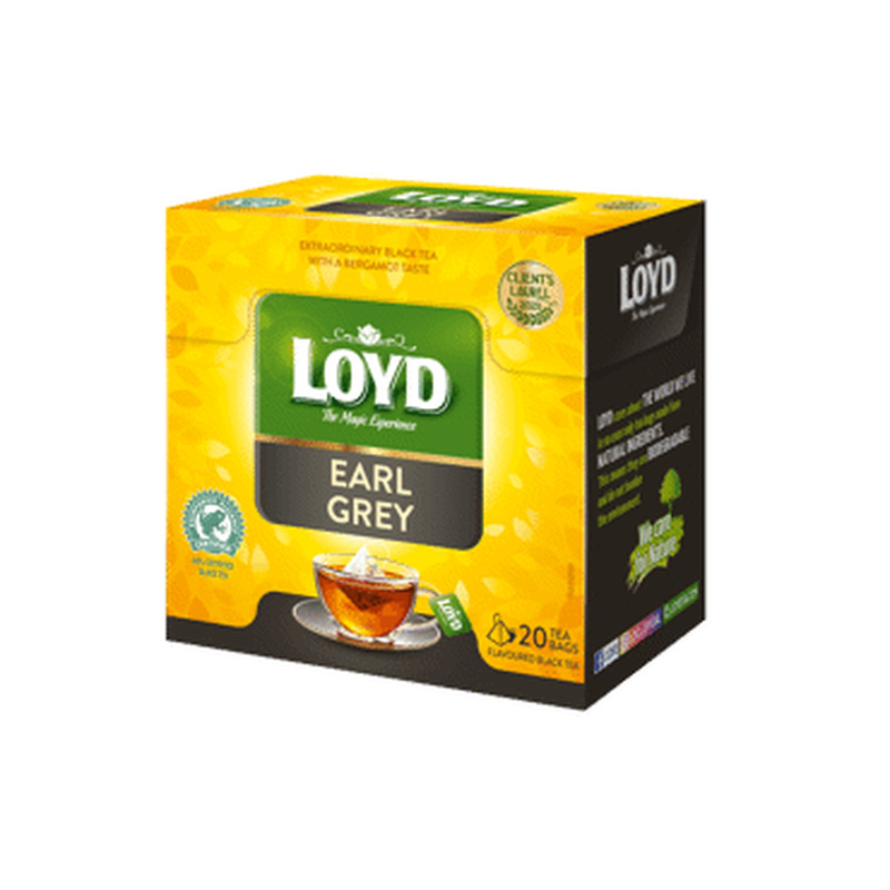 Must tee LOYD Pyramids Earl Grey 20x2g