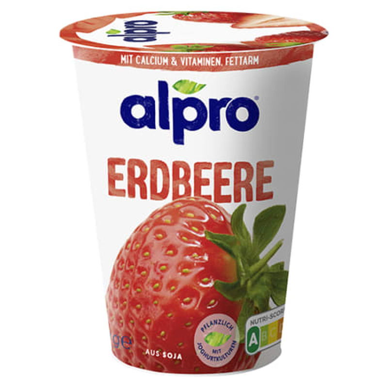 Fermenteeritud sojatoode maasikamaitseline, ALPRO, 400 g