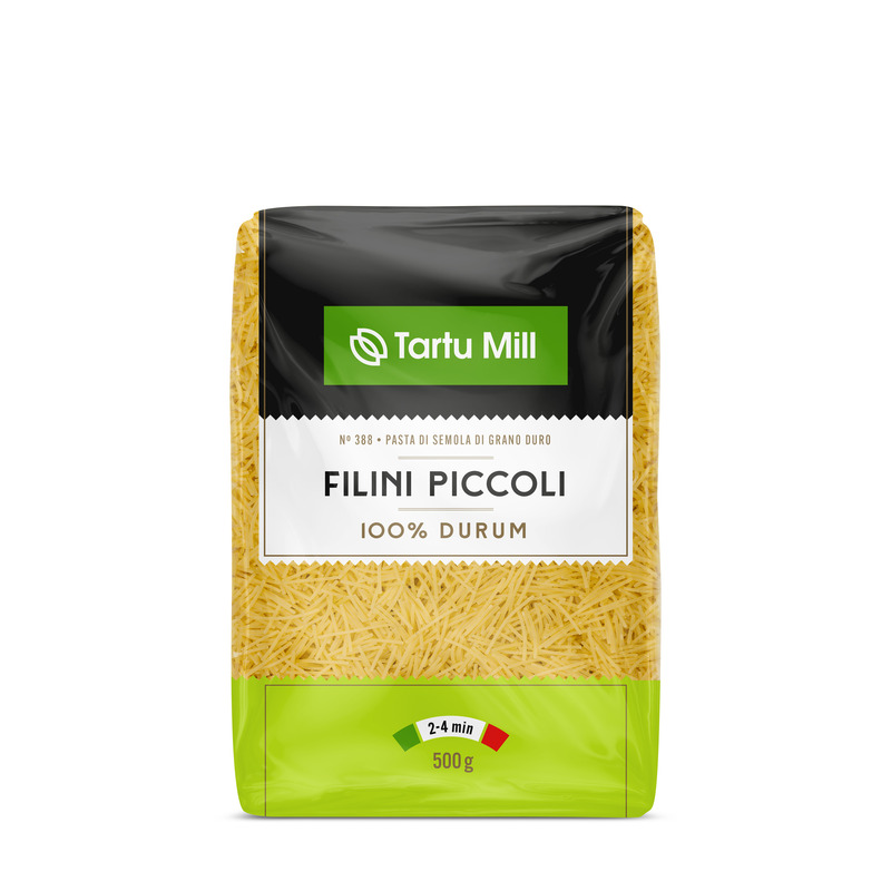 Pasta Filini Piccoli, TARTU MILL, 500 g