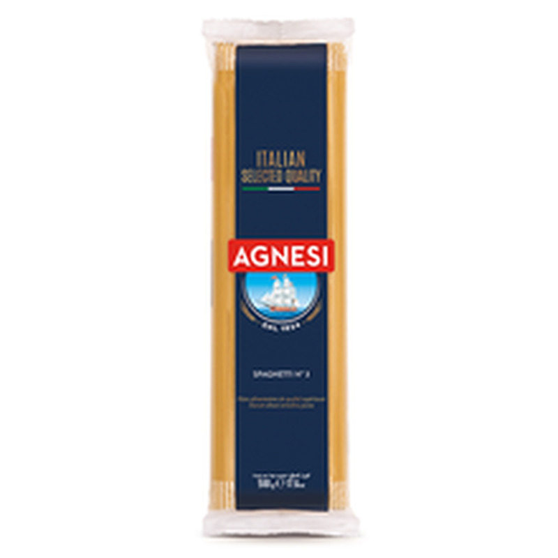 Agnesi pasta Spaghetti no3 500g