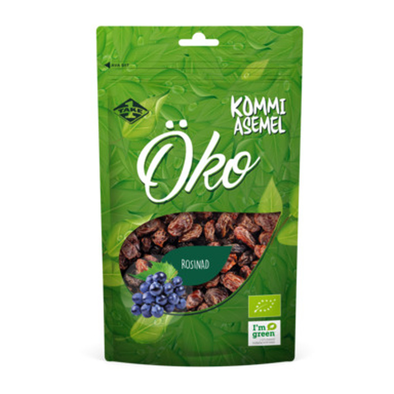 Rosinad ÖKO, KOMMI ASEMEL, 150 g