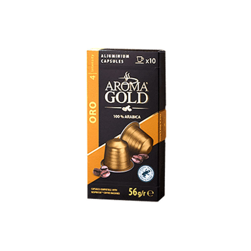 Kohvikapslid AROMA GOLD Oro 10pcsx5.6g