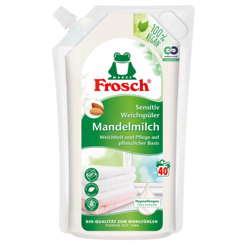 Kangapehmendaja Frosch mandlipiim 1l